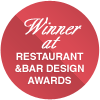 Winner at Restaurant and Bar Design Awards 2015